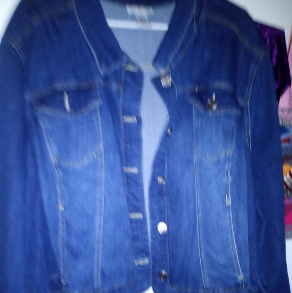 plus size Jean jacket